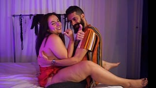 Sexo suave y apasionado con una gordita tetona