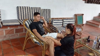 Me quedé a solas con mi cuñada y me rogó que me la follara